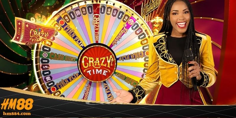Crazy Time Evolution - Vòng Crazy Time Linh Hồn Của Casino Crazy Time Evolution và sức nóng từ vòng quay sắc màu