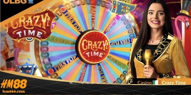 Crazy Time Evolution - Vòng Crazy Time Linh Hồn Của Casino Lý do CTE giữ vững sức hút lâu dài từ HM88